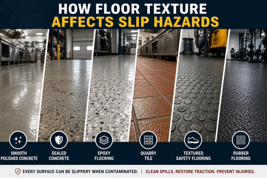 How Floor Texture Affects Slip Hazards